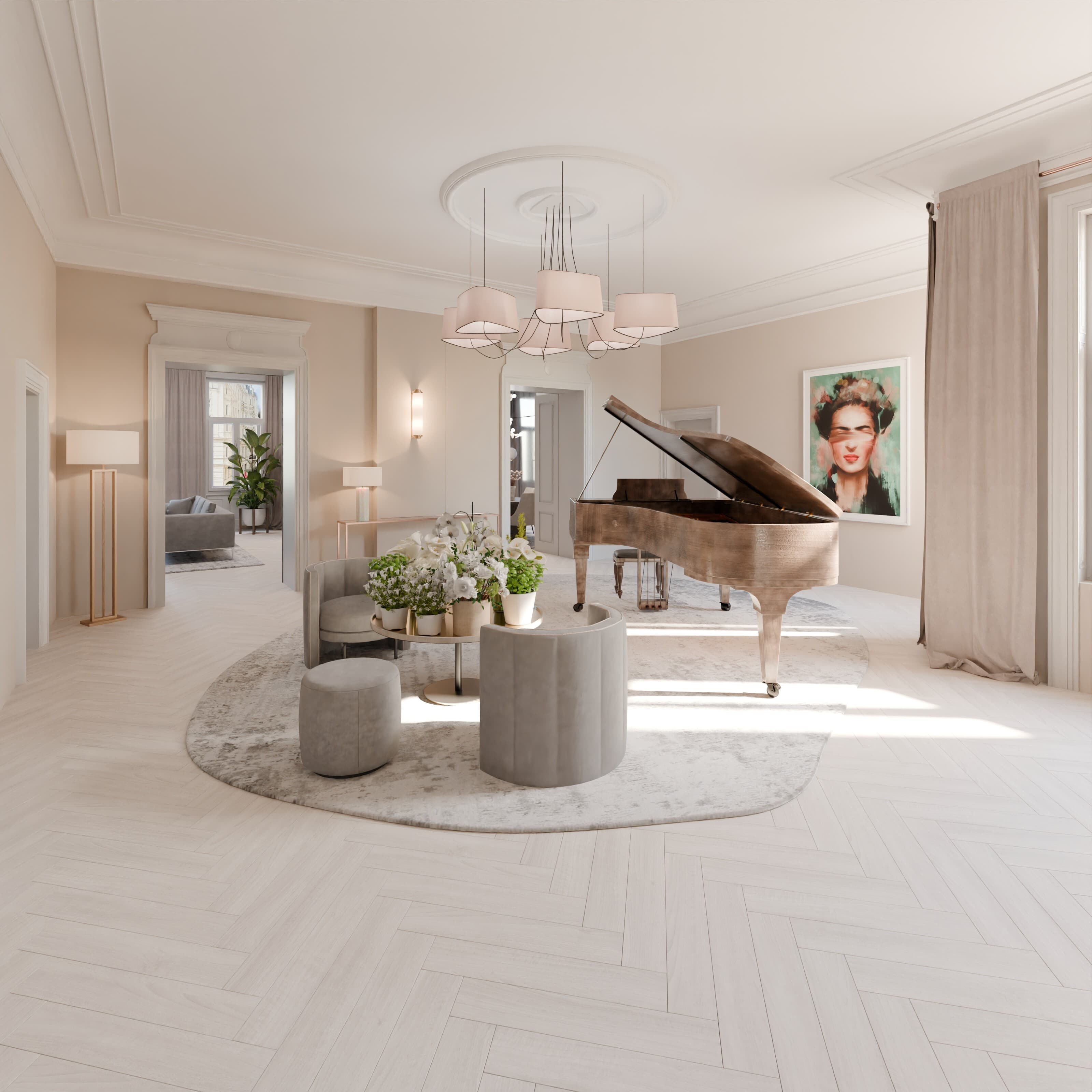 THE CREST - Viennese Living Anno 1883 THE CREST - Viennese Living Anno 1883