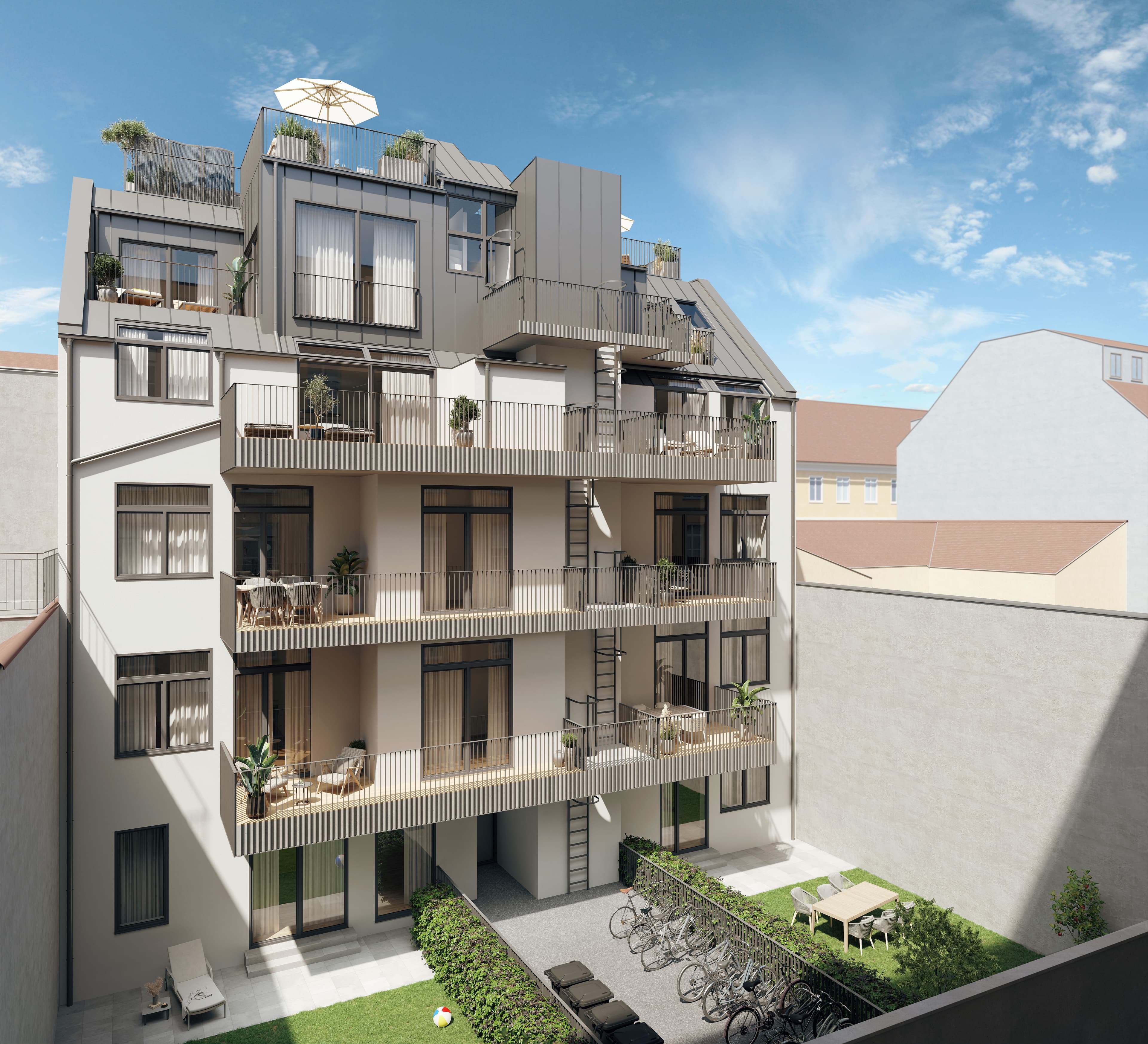 BISCHOFFGASSE 11 - Wohnung im Balkon im Dachgeschoss! BISCHOFFGASSE 11 - Wohnung im Balkon im Dachgeschoss!