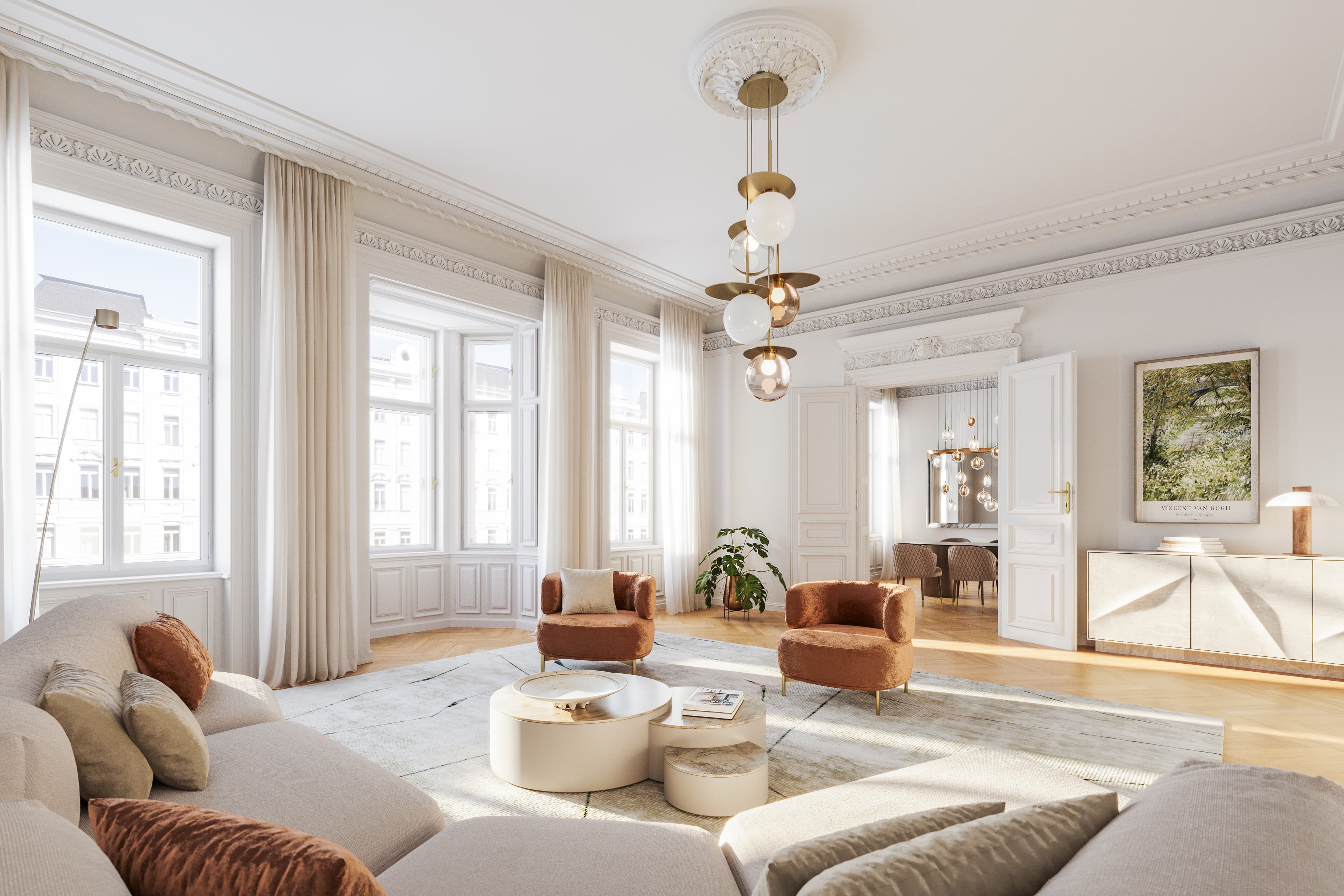 THE CREST - Viennese Living Anno 1883 THE CREST - Viennese Living Anno 1883