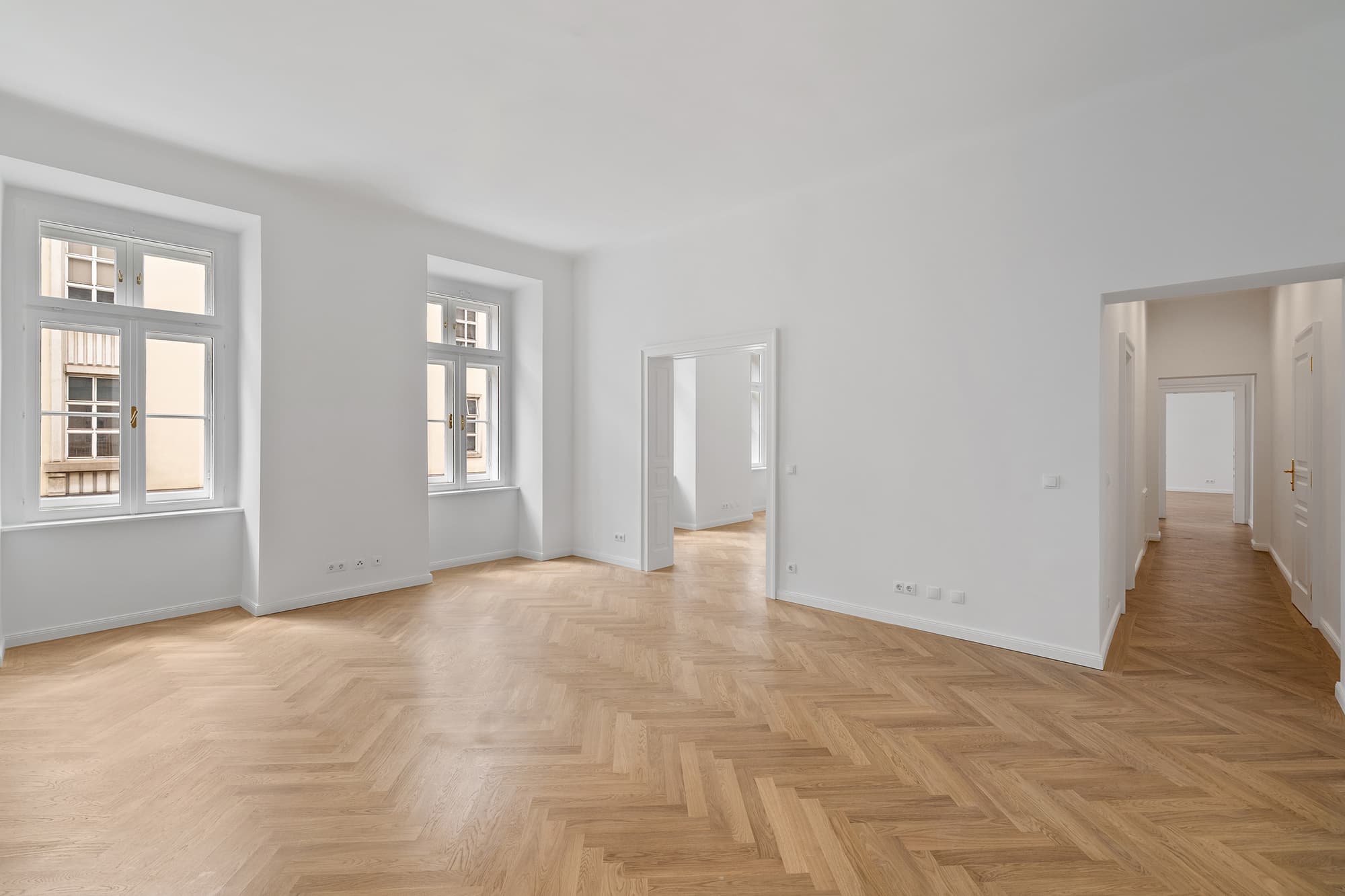 Geschmackvoll sanierte Altbauwohnung im Stadtpalais nahe Schottentor Geschmackvoll sanierte Altbauwohnung im Stadtpalais nahe Schottentor